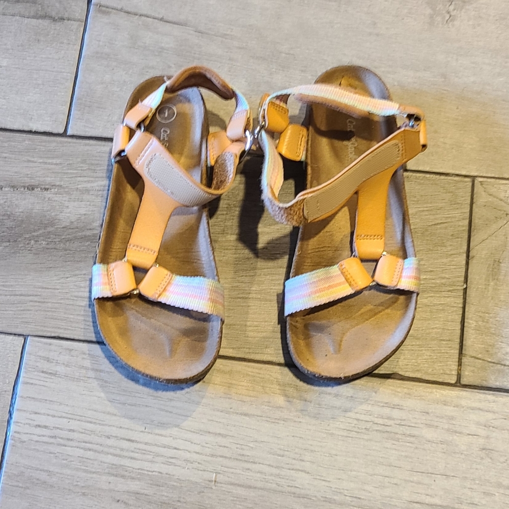 🍁Cat and Jack pink strap sandals 🍋